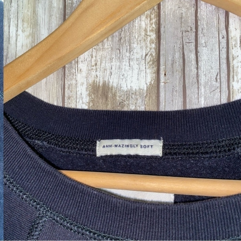 American Eagle Ahh-Mazingly Soft Jegging Fit Crew Neck Peace Sweatshirt - Picture 4 of 5